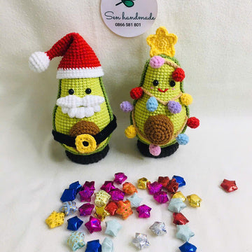 Tree-mendous Avocado - Crochet pattern - PDF file- English