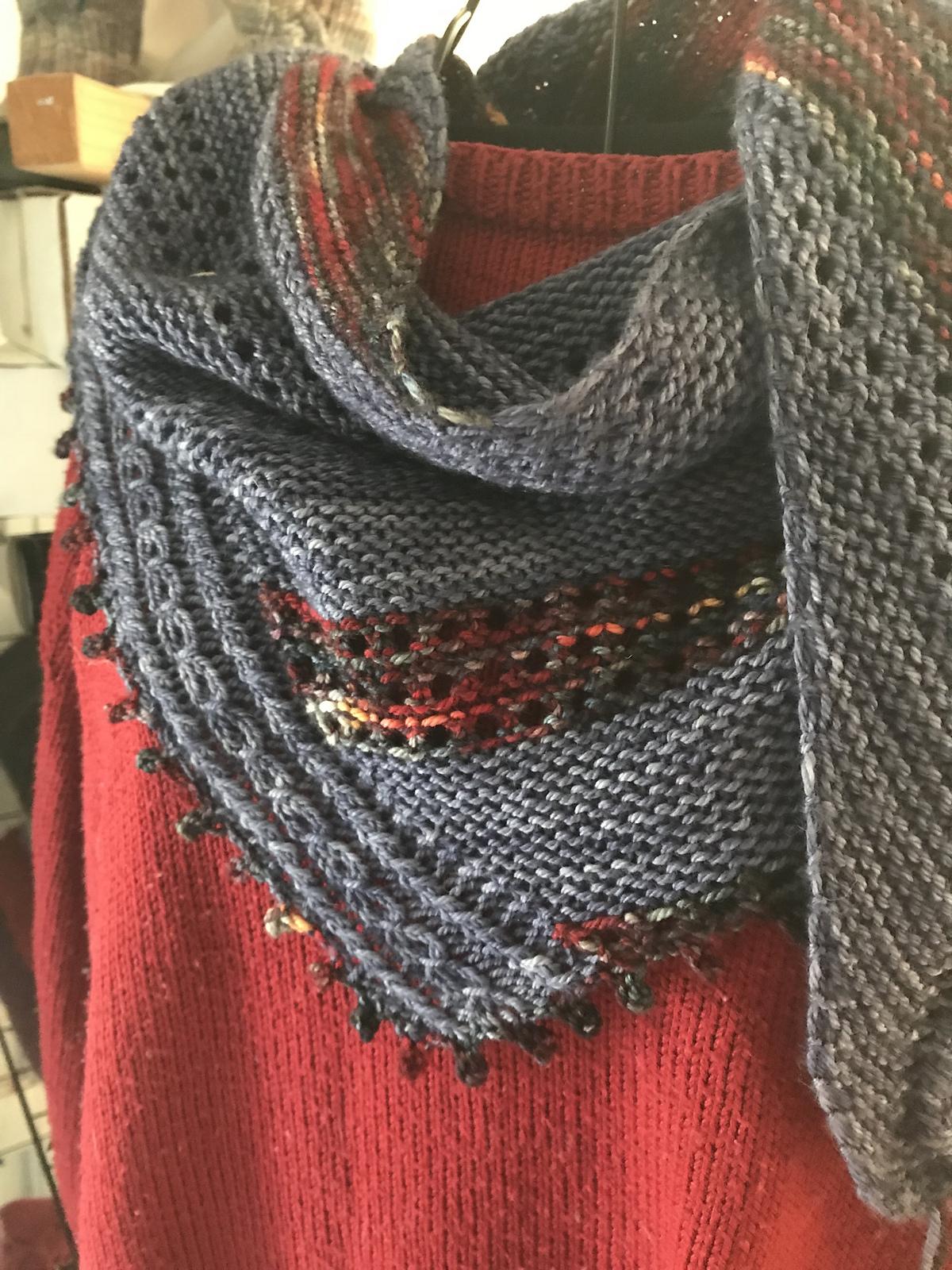 Colorado Sunset Shawl
