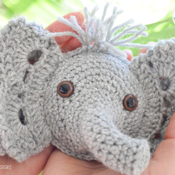 Josefina Doll And Jeffery Elephant Pillow Amigurumi