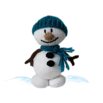 Mr Snowman Christmas knitting pattern