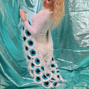 Good Luck Peacock Shawl
