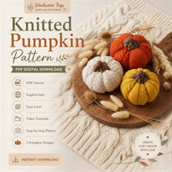 Cozy cable pumpkins. Knitted Pumpkin Pattern.