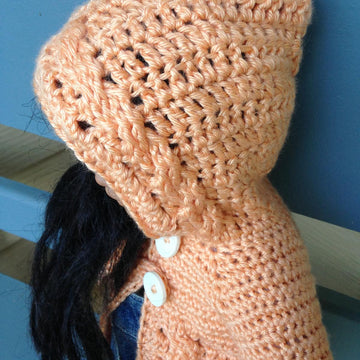 Simply Twists Cardigan For 18 Inch Doll
