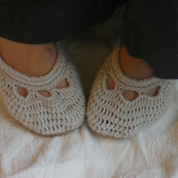 Mommy and Me Yoke Ballet Flats