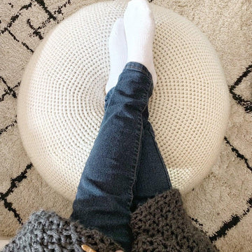 Round Minimalist Floor Cushion - The GOISAN