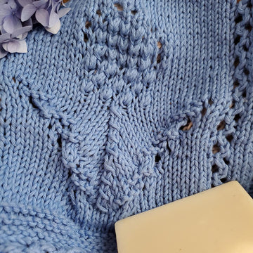 Hydrangea Face Cloth