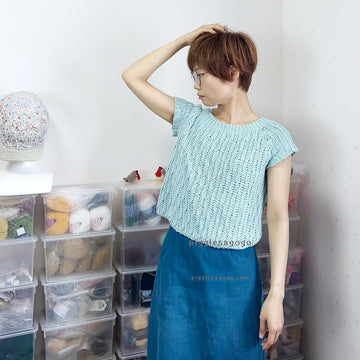 さざなみセーター (Sazanami Sweater aka Ripple Pull)