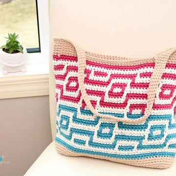 Mosaic Summer Tote
