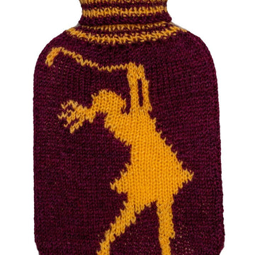 Cute Hot Water Bottle Covers to Knit - bee leopard penguin golf tortoise robot
