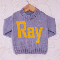 Intarsia - Ray Moniker Chart - Childrens Sweater