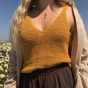 Crochet tank top