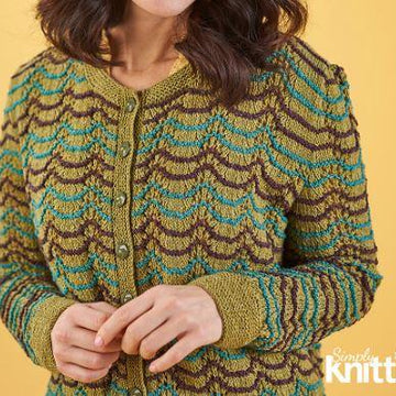 Peacock Tail Lace Cardigan