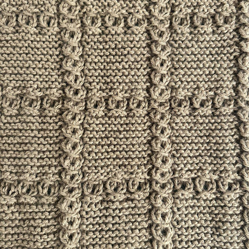 Cable Baby Blanket