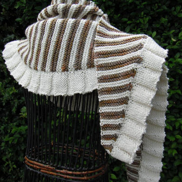 Ruffled Edged Shawl