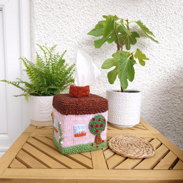 Cosy Cottage Tissue Box Cover