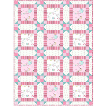 Michael Miller Fabrics Wee Ones - Pink - Downloadable PDF