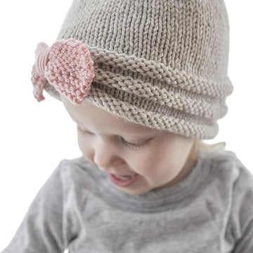 Gathered Bow Hat