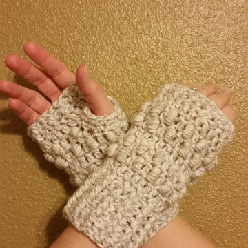 Jelly Beanie Fingerless Gloves
