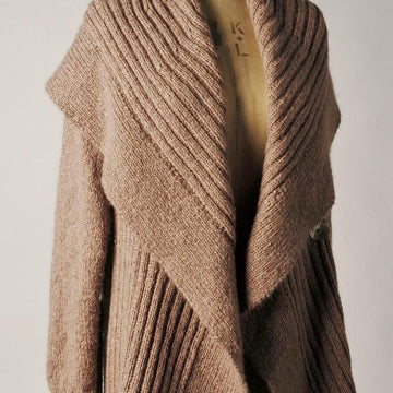 Shawl collar wrap