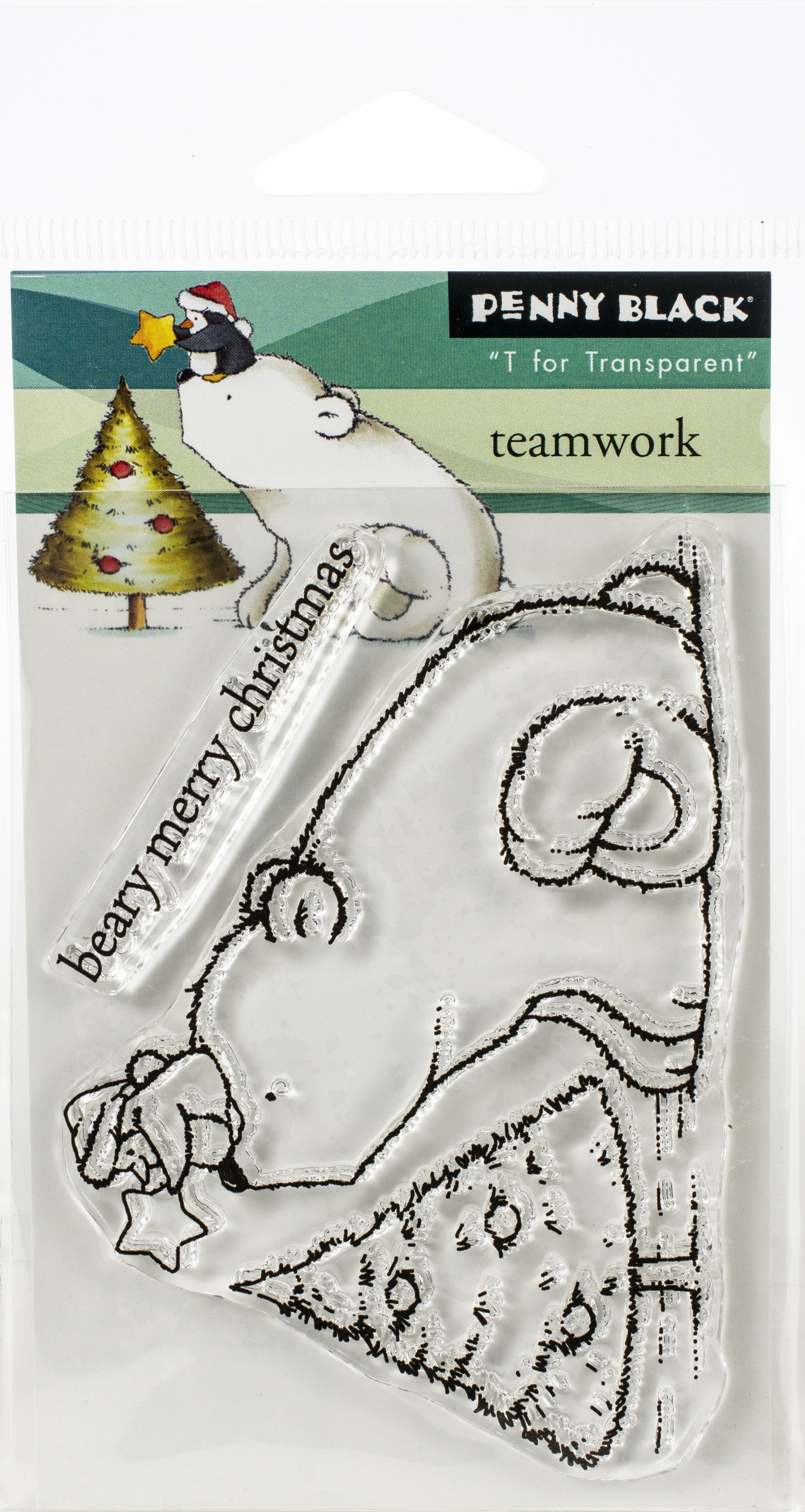 Penny Black Clear Stamps - Team Work 3"X4"