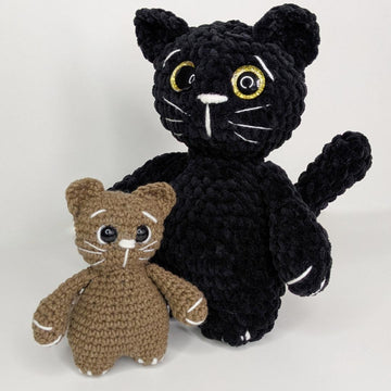 Easy Crochet Cat, Amigurumi Pattern Ziggy the Cat