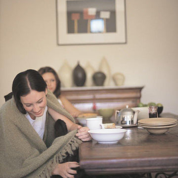Easy Mohair Throw & Cushions
