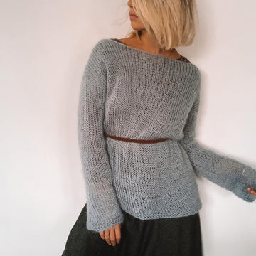 Oversize Mohair Cobweb