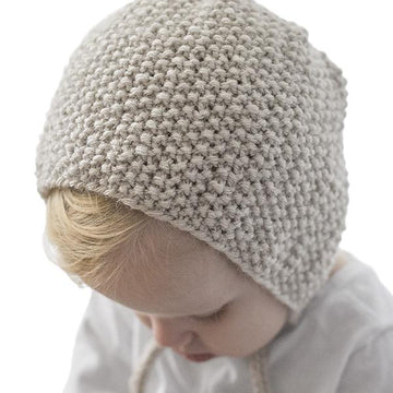 Seed Stitch Bonnet