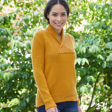 1029 - Pinney - Jumper Knitting Pattern for Women in Valley Yarns Northfield by Valley Yarns