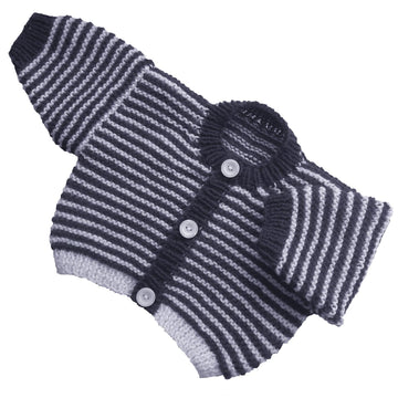Baby Navy Stripe Cardigan