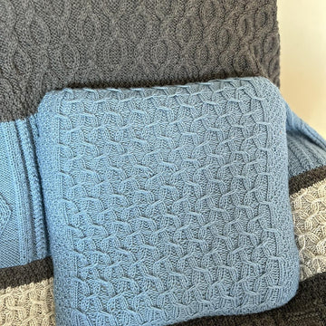 The Cozy Cable Pillow