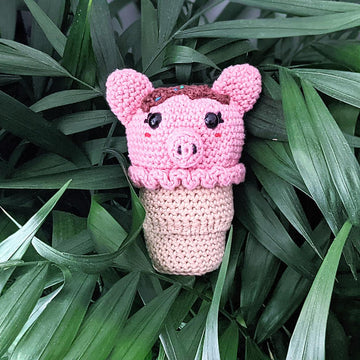 Hoggin Daz | Amigurumi Pig Ice Cream