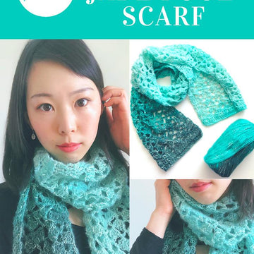 Jade Pool Spring Scarf