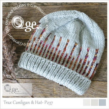 Trax Cardigan & Hat- P237