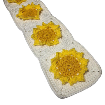 Sunflowers in Snow Scarf