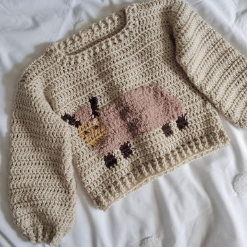 Just For Moo Sweater