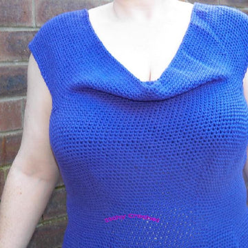 Skater dress- slouch neck