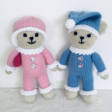 Sleepy time teddy bear family 19026