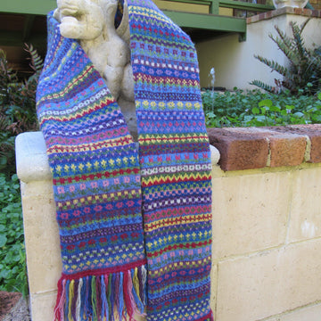 Spindrift Fairisle Scarf