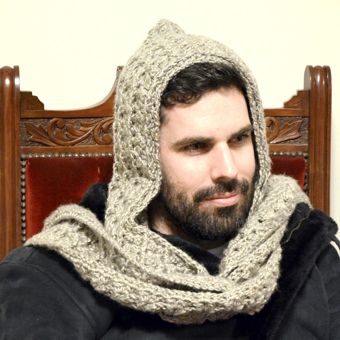 【AUSKOU】 hood scarf abedd2400c947c8c74b5df2337fdb1