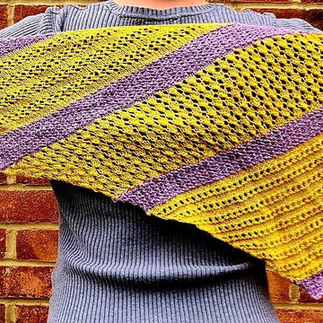 Woven and Lace Shawl