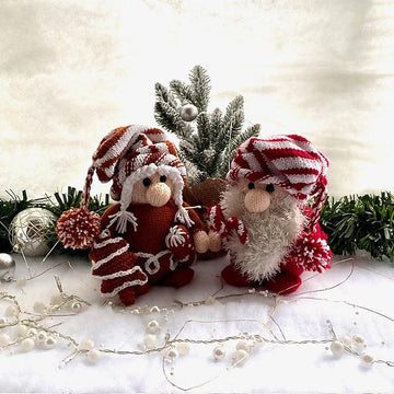 Candy Cane Gonk Gnomes