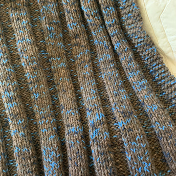 The Log Cabin Throw