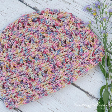 Very Slouchy V-Stitch Hat