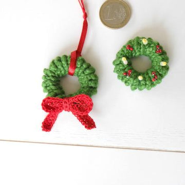 Häkelanleitung – Adventskranz „Mini“ – No.120