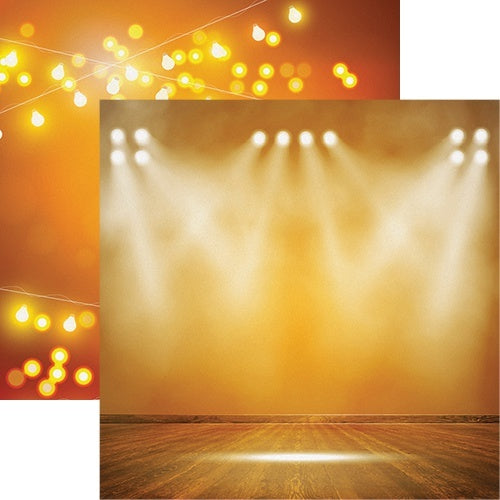 Reminisce Light It Up Double-Sided Cardstock 12"X12" 25/Pkg - Up In Lights