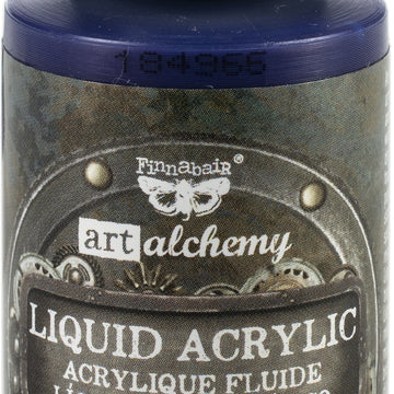 Prima Marketing Finnabair Art Alchemy Liquid Acrylic Paint 1 Fluid Ounce - Ultramarine