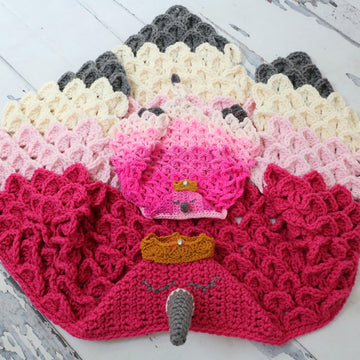 Hooded Flamingo Blanket Costume