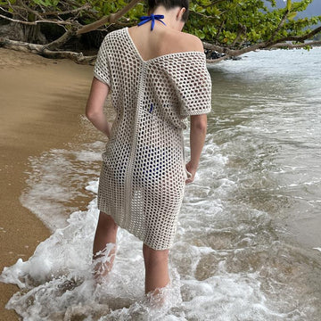 Pua Poa Beach Swimsuit Coverup
