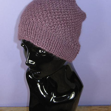 Double Moss (Seed) Stitch Slouch Hat